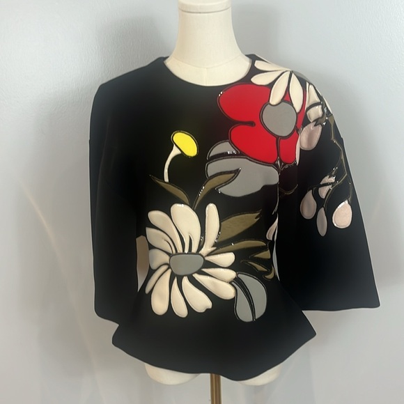 Marni Appliqué Ponte Top - Picture 4 of 17